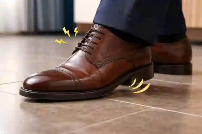 جیرجیر کفش چرم